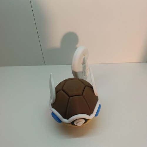 Wartortle Pokéball Clicker 3D printed collectible