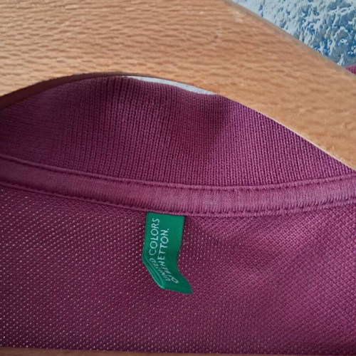 United Colors of Benetton shirt XL like new, multicolor purple