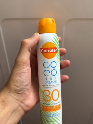 Carroten SPF 30 Invisible Spray Coconut new