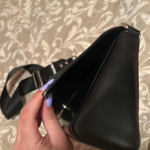Trussardi crossbody bag like new, black