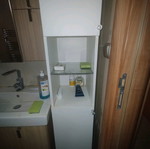 Bathroom cabinet like new