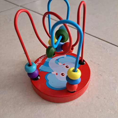 Wooden toy set 5 in 1 new for learning colors and shapes