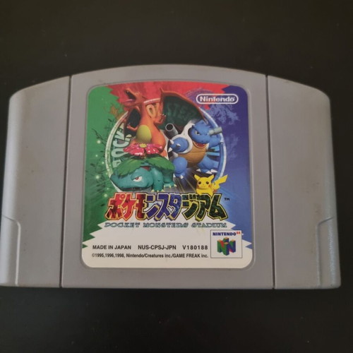 Pokemon Stadium Japanese import N64 game