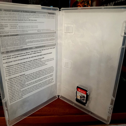 Darksiders Genesis Nintendo Switch game with Steelcase used