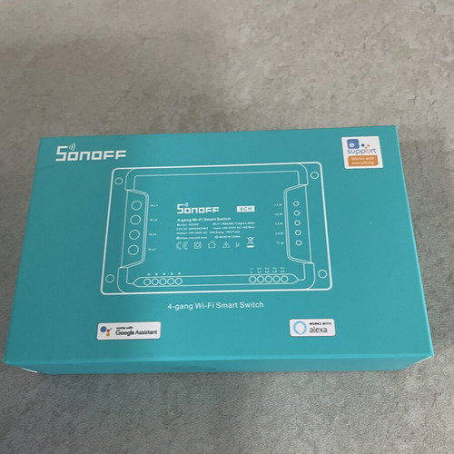 Custom Waterproof Electrical Panel Sonoff 4CH PRO R3 like new