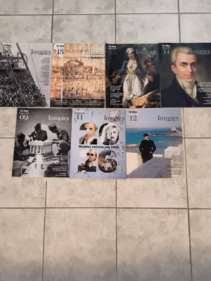 Istories historical magazine used, issues 9 and 11 to 16
