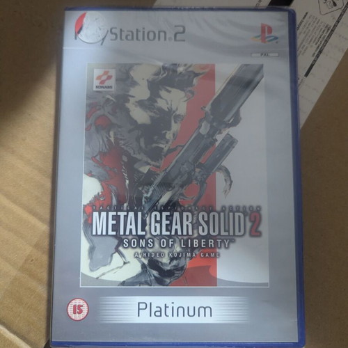 Metal Gear Solid 2 Sons of Liberty PS2 game new