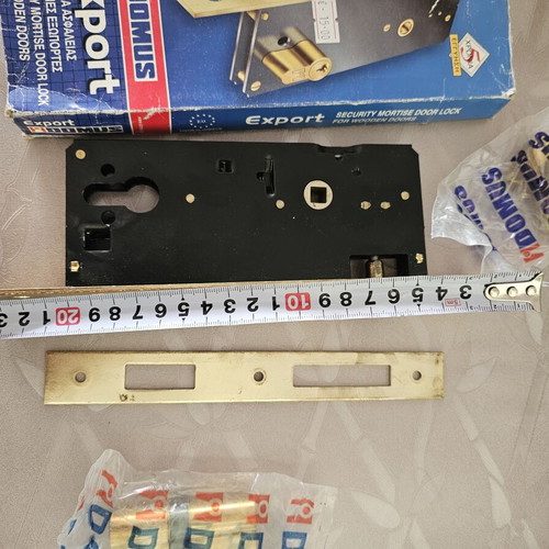 Domus Export Mortise Lock 45mm for Wooden Door New