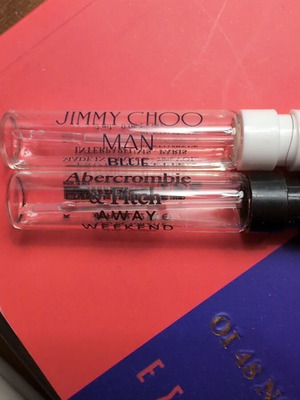 Perfume samples, official testers, 2 pieces
