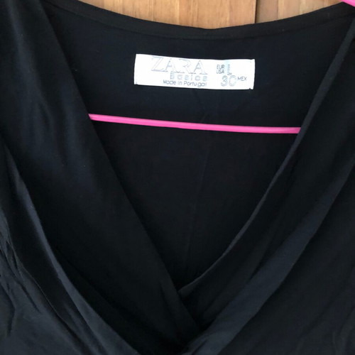 Zara blouse new, size L, black