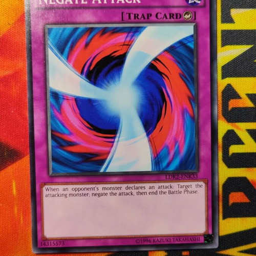 Negate Attack LDK2 Yu-Gi-Oh! card new