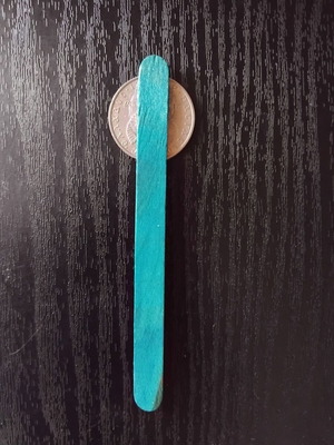 Σελιδοδείκτης με νόμισμα 5 δραχμών 1973 και κεφαλή Κωνσταντίνου