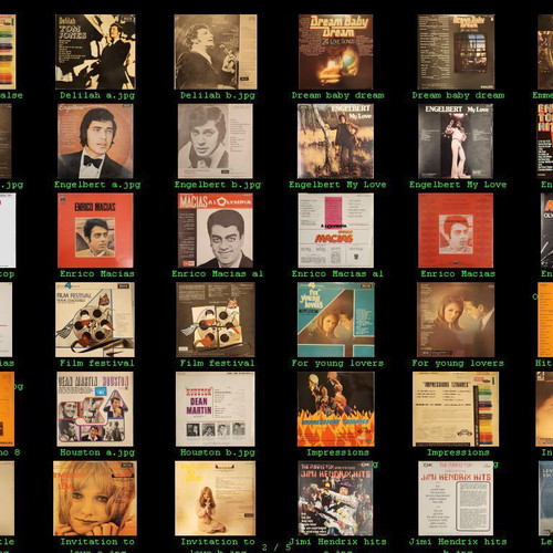 Collection of 83 used vinyl records, various genres