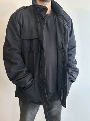 Napapijri ανδρικό χειμερινό μπουφάν XL μαύρο σαν καινούργιο