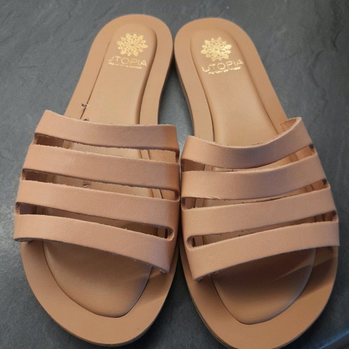 Utopia sandals new, beige, size 37