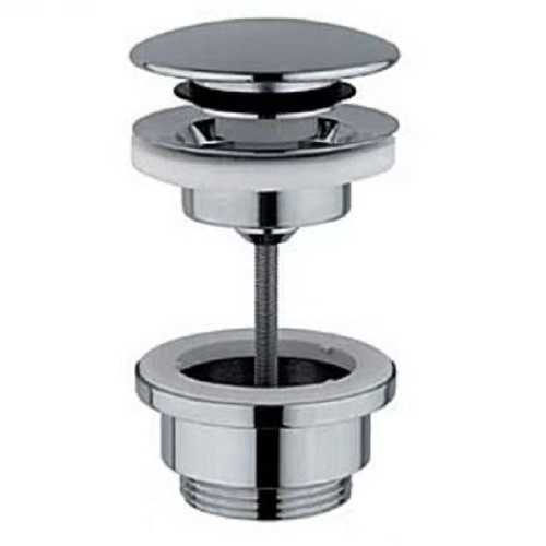 CGS Chrome Click-Clack Push Basin Valve New