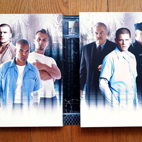 Prison Break Season 1 DVD used, 6 discs, no Greek subtitles
