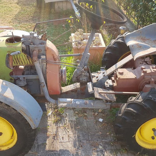 Motrac Werke A.G Zurich Tractor 1961 used, collectible Swiss