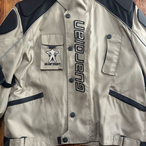 Motorcycle jacket XXL waterproof windproof with protectors like new