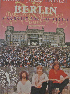 Barclay James Harvest Berlin A Concert For The People VHS касета нова