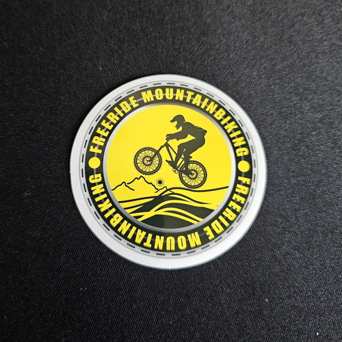 Freeride Mountain Biking αυτοκόλλητο καινούργιο