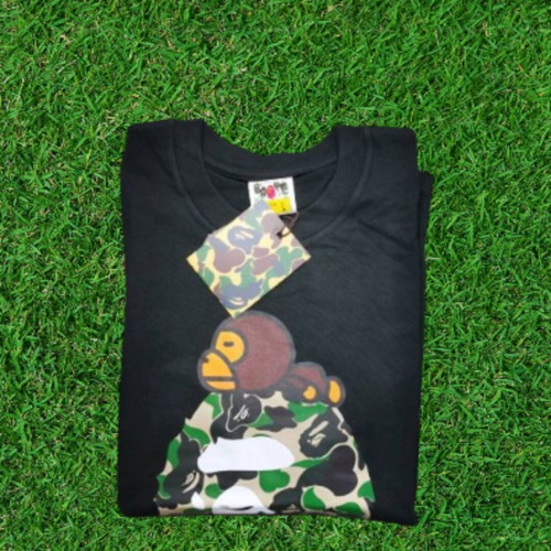 Bape T-shirt, black, size L, Aape By A Bathing Ape®