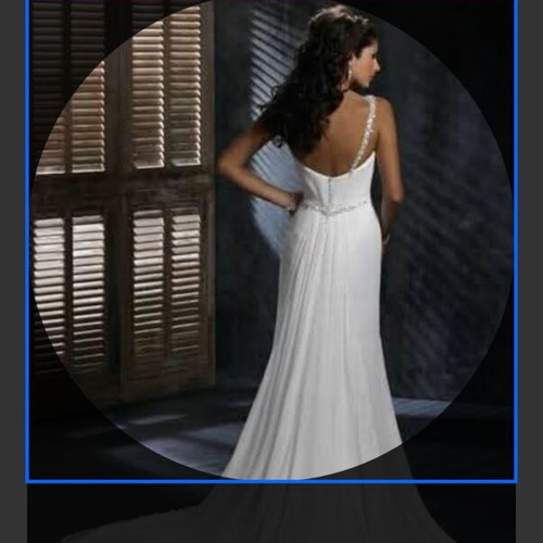 Wedding dress used nr 38/40 with veil and flower girl dress gift