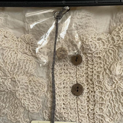 BSB Beige Crochet Lace Floral Shirt