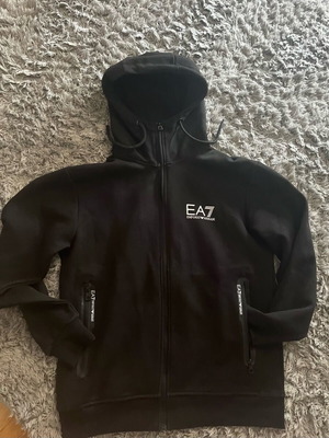 EA7 men's jacket Emporio Armani small like new, black and white
