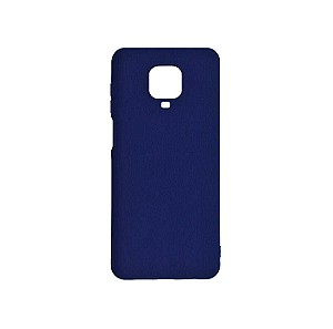 Θήκη Σιλικόνης Matt Για Xiaomi Redmi Note 9S/9 PRO/9 PRO MAX Μπλε σκούρο