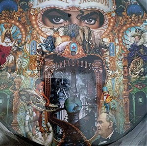 Michael Jackson  Dangerous 2 x Vinyl, LP, Album, Picture Disc, Reissue
