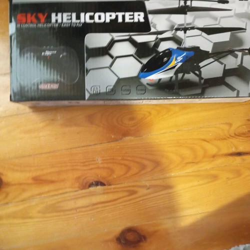Drone helicopter red brand new