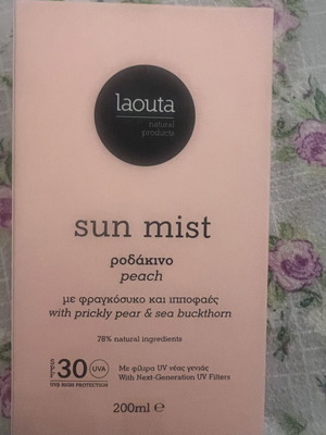Laouta Sun Mist Peach perfume