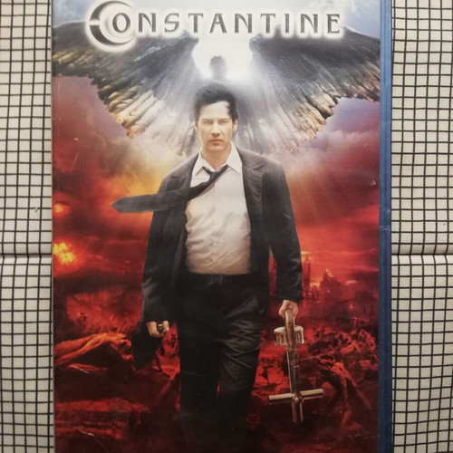 Constantine VHS video cassette with Greek subtitles