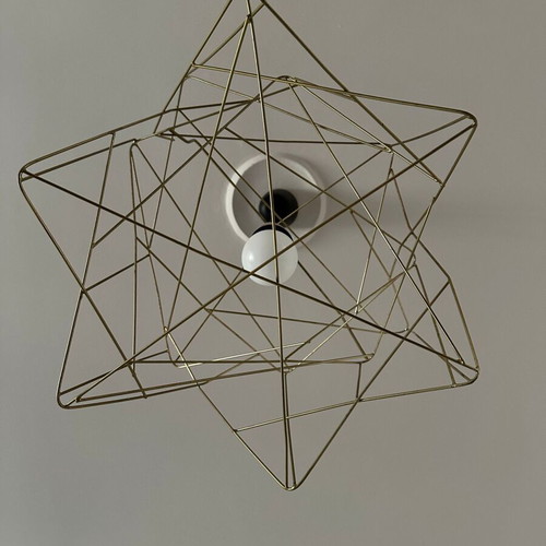 House Doctor ceiling light 45×45 cm gold, like new