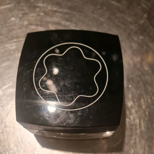 Montblanc cream jar used with plastic screw lid
