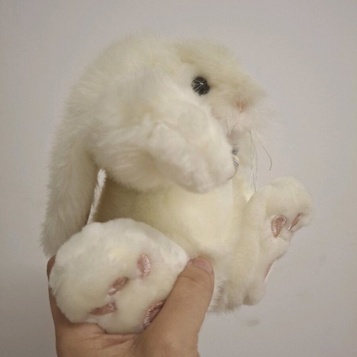 Small Bunny Rabbit Vintage Plush Toy Set of 3 by KEEL new with tags