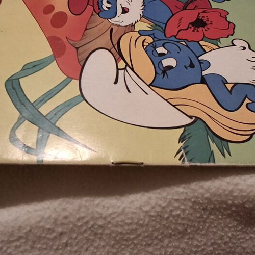 Panini The Smurfs Album 1982 like new, fully completed