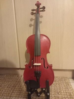 Βιολί Stentor Mod. 1401 Harlequin 1/2 σαν καινούργιο, raspberry pink