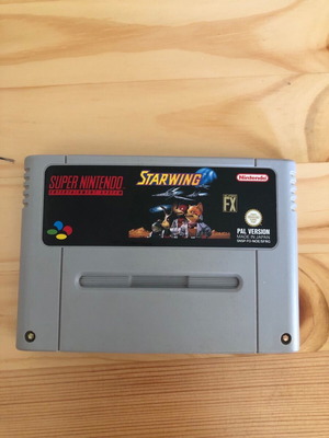 Nintendo SNES Starwing used, German PAL version
