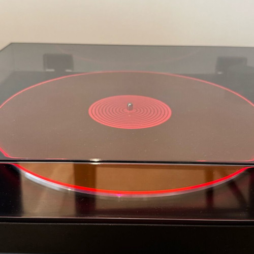 Ακρυλικό slipmat 12” neon pink 3mm σαν καινούργιο για πικάπ