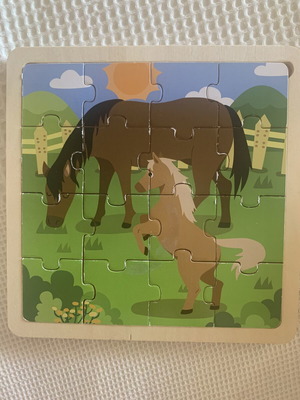 Playtive wooden puzzle new in excellent condition