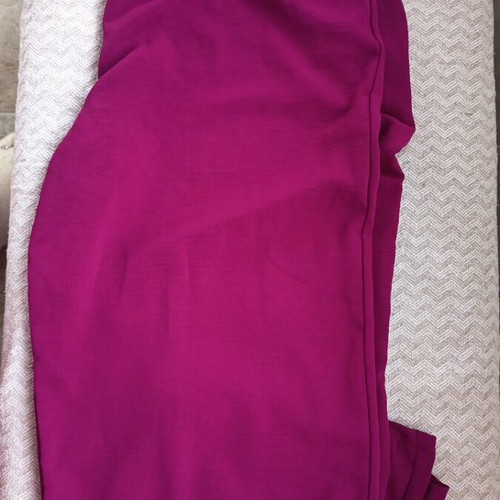 Wide-leg pants like new, size XL, purple