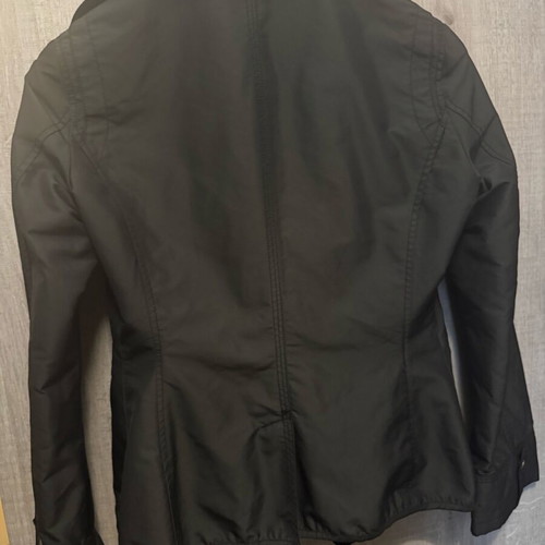 Πανωφόρι Stefanel μεταχειρισμένο μαύρο size 44 στενή γραμμή