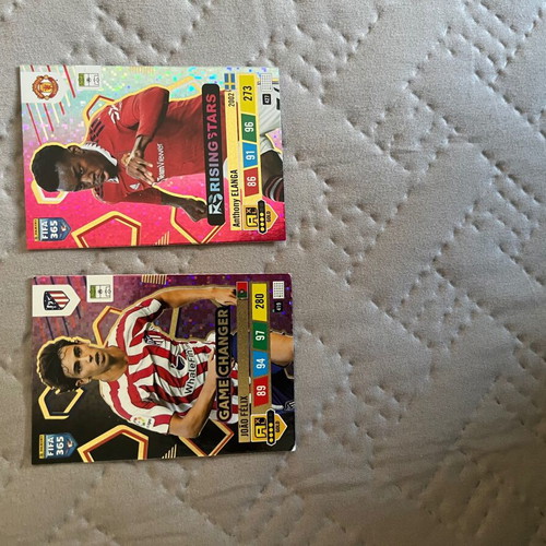 Panini rare old cards new, set of 4 pieces