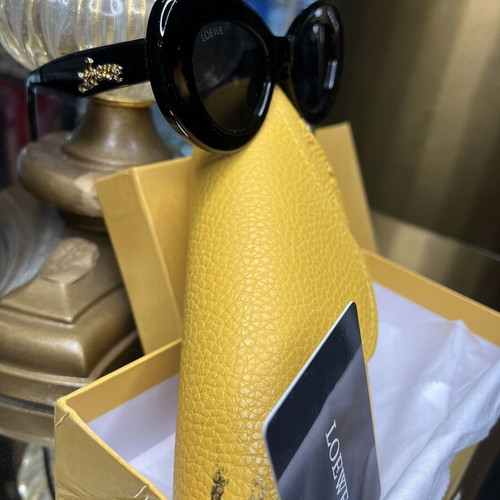 Loewe women's sunglasses new, black with case