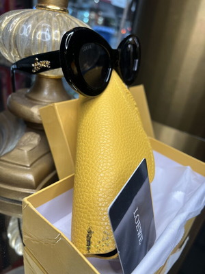 Loewe women's sunglasses new, black with case