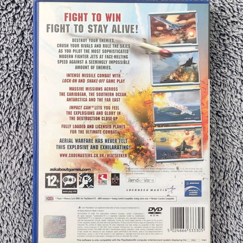 Heatseeker PlayStation 2 used with manuals