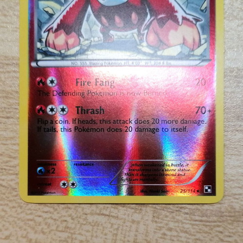 Darmanitan Black & White Pokémon Card Near Mint
