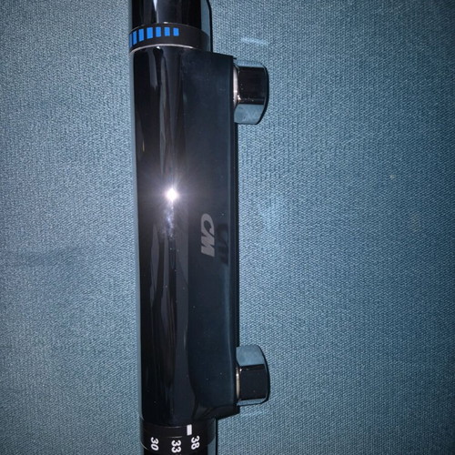 Thermostatic shower mixer battery new, chrome